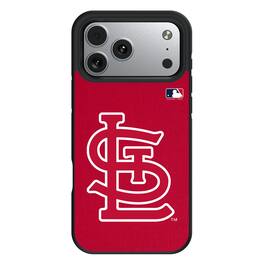 Keyscaper - MLB - St. Louis Cardinals - Personalized Bump Case with 8.2ft Drop Protection - 15 - Multicolor