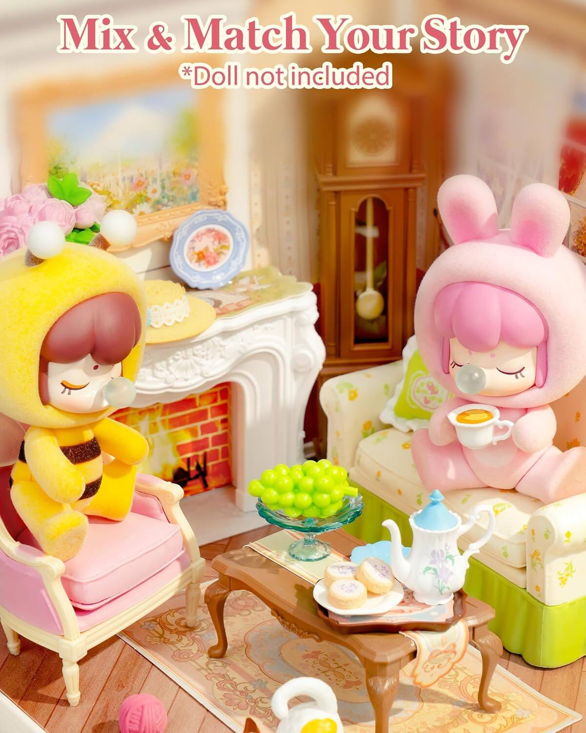 Mix & Match Your Story  
*Doll not included