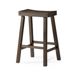 Maven Lane - 27" Vincent Counter Stool Finish - Antiqued Brown