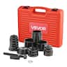 VEVOR - Wheel Bearing Press Kit, 23 PCS FWD Bearing Puller Tools, for Front Wheel Drive Bearing Removal and Installation - Black