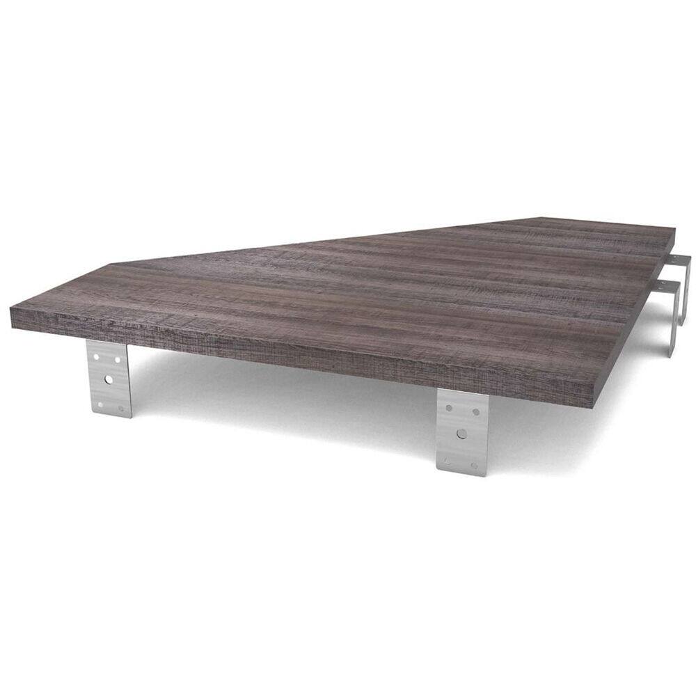 Alt View 5. Glorious - GLORIOUS Modular Side Rack Adapter (Walnut) - Brown.