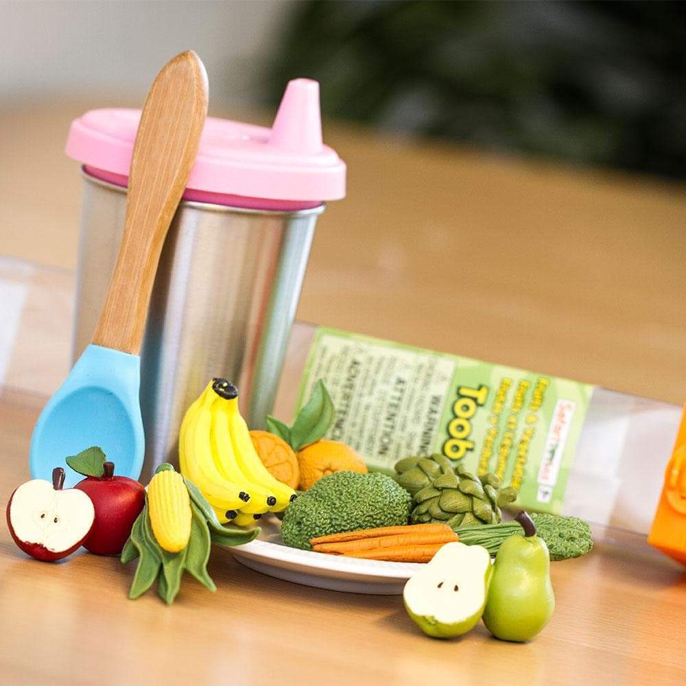 Alt View 3. Safari Ltd. - Fruits And Vegetables Toob Toy.