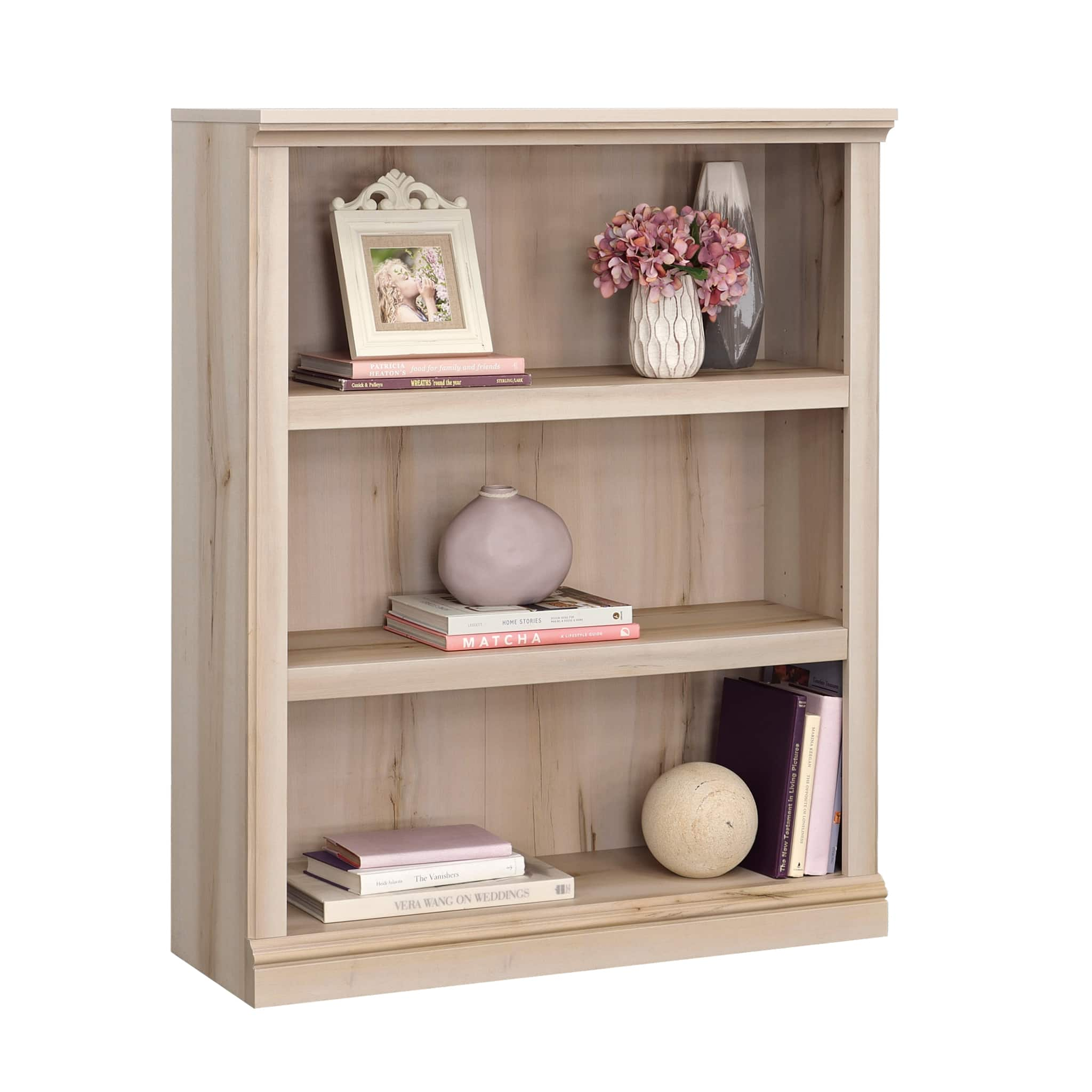 Sauder – 3 Shelf Bookcase Pm – Pacific Maple® Sansujyuku sansujyuku.com