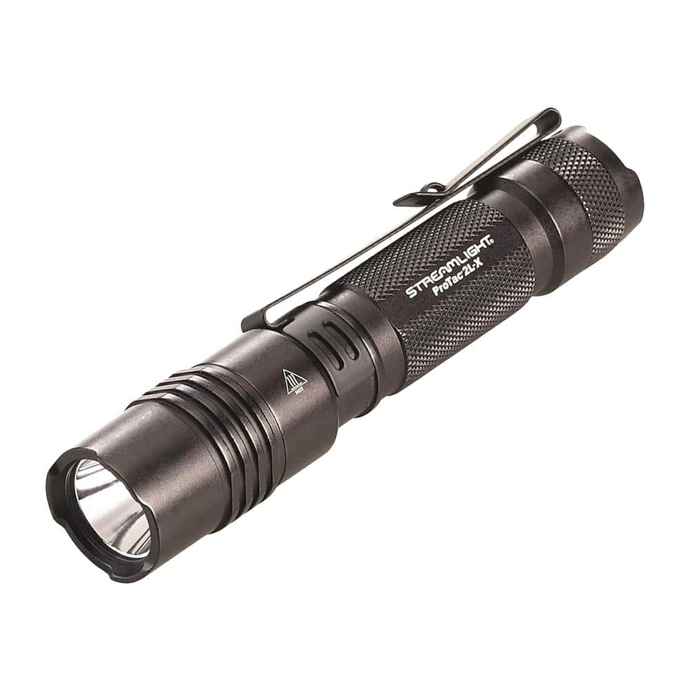Streamlight - 88062 ProTac 2L-X 500-Lumen Professional Tactical Flashlight and CR123A Lithium Batteries, Black