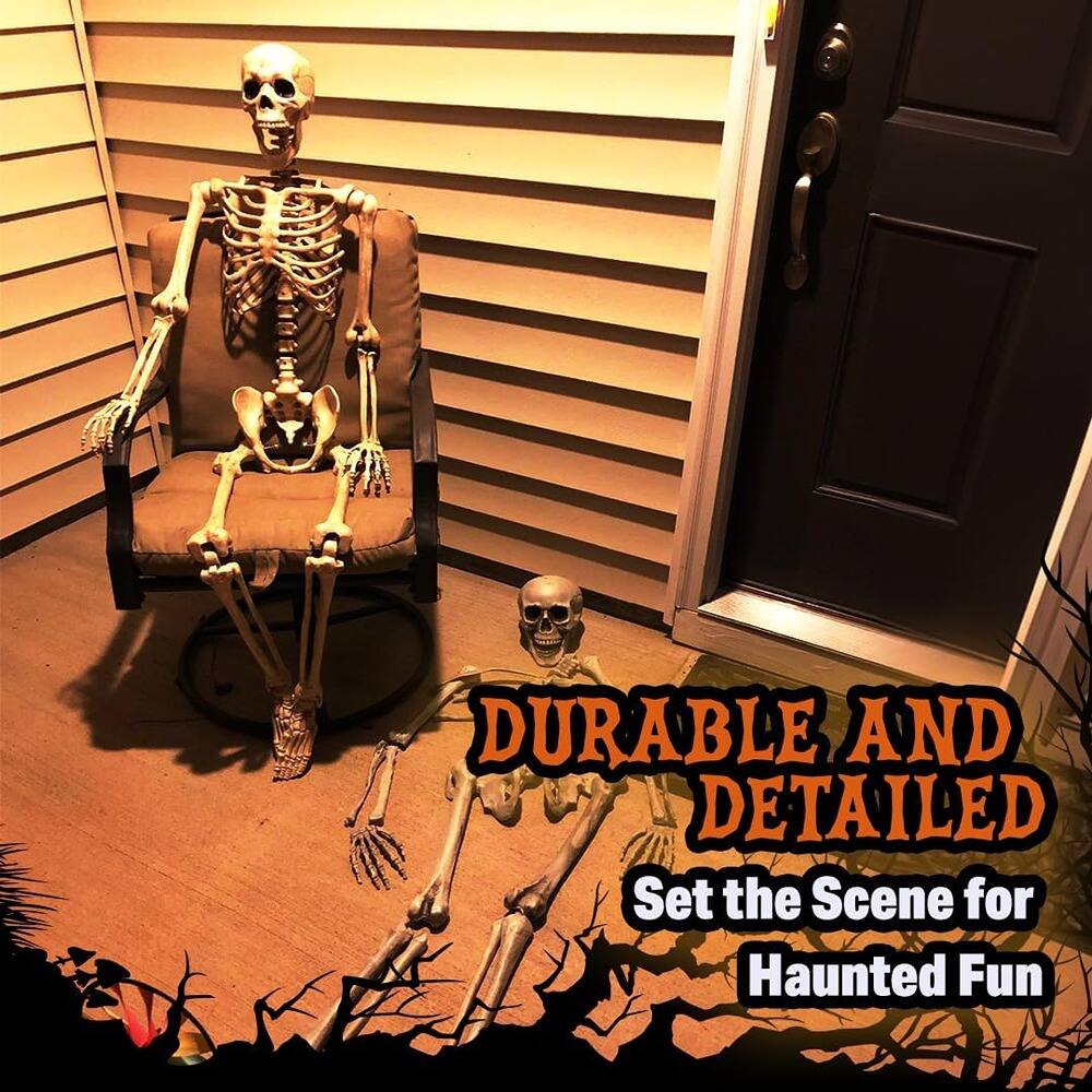DURABLE AND DETAILED  
Set the Scene for Haunted Fun