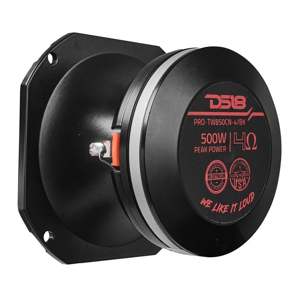 D518 PRO-TW850CN-4/BK  
500W 40  
PEAK POWER  
NEODYMIUM  
STARBUCKS DESIGNED  
ENGREED  
MATAZIONS  
USH  
WE LIKE IT LOUD