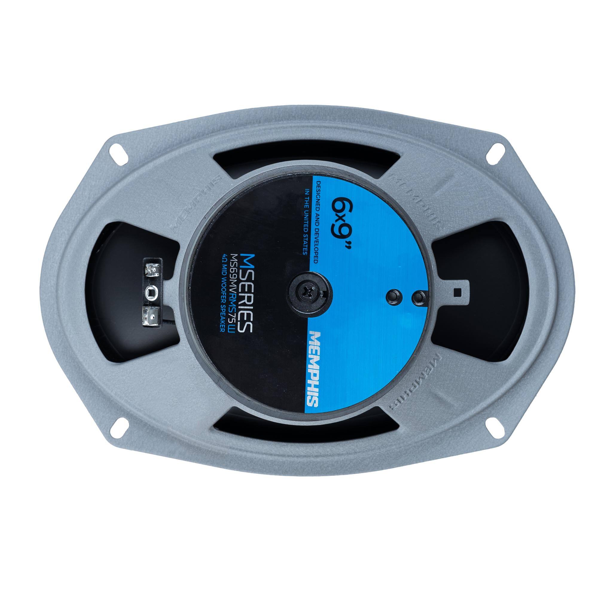 MEMPHIS  
MSERIES SPEAKER  
6x9"  
DESIGNED AND ENGINEERED IN THE UNITED STATES  
MS69MVRMS75U  
4Ω 500W RMS  
MSERIES SPEAKER