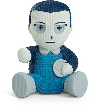Front. Handmade by Robots - Stranger Things - Eleven Upside Down Version + Glow in the Dark Limited Edition Vinyl Figure - COLLECTIBLES - Multicolor.