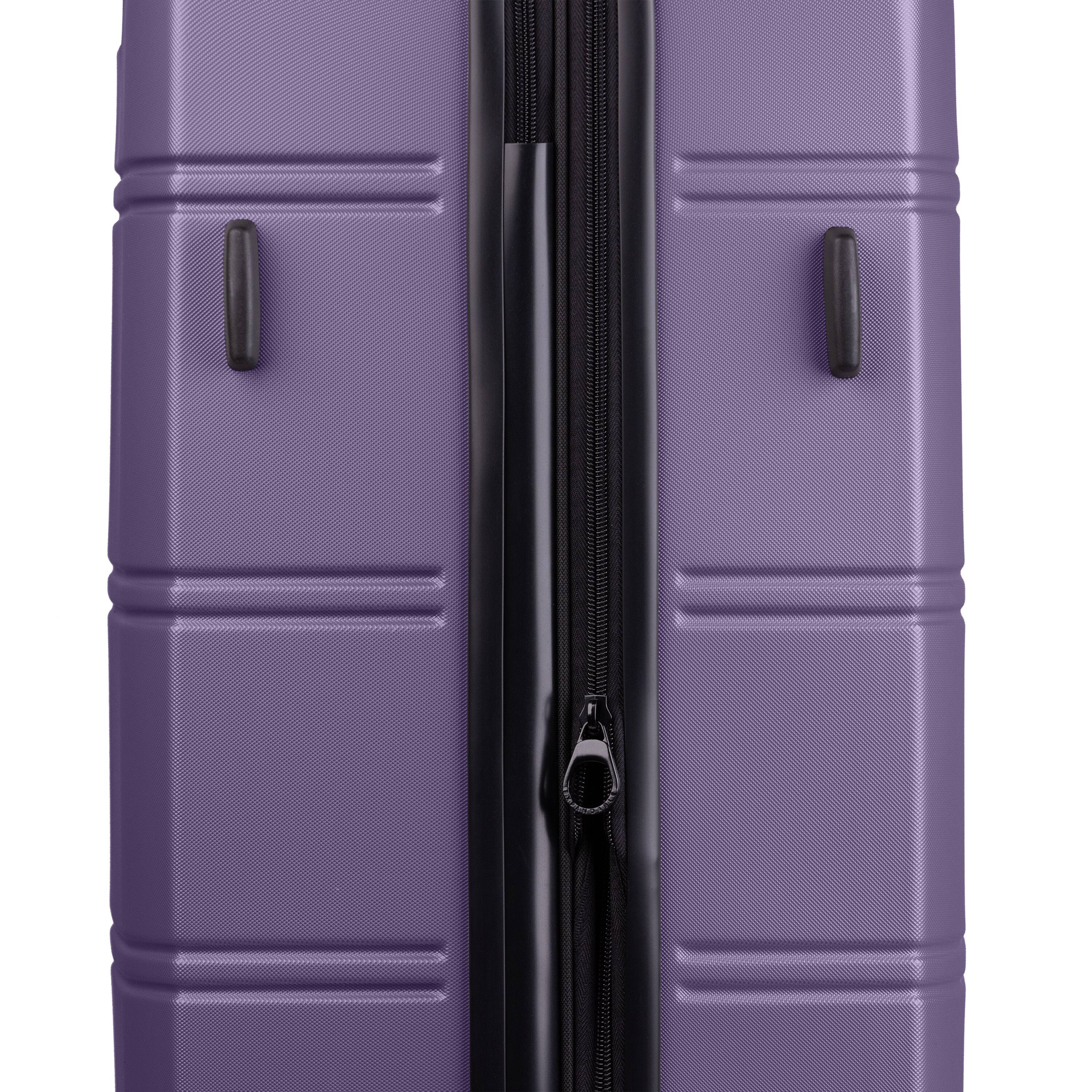 Alt View 2. Swiss Mobility - Swiss Mobility LAX 3 piece Hardside Luggage set - SPURPLE.