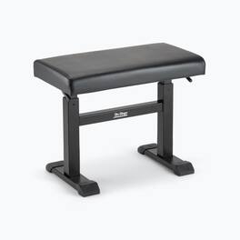 On Stage Stands - On-Stage KB5503B Height Adjustable Keyboard Bench - Black
