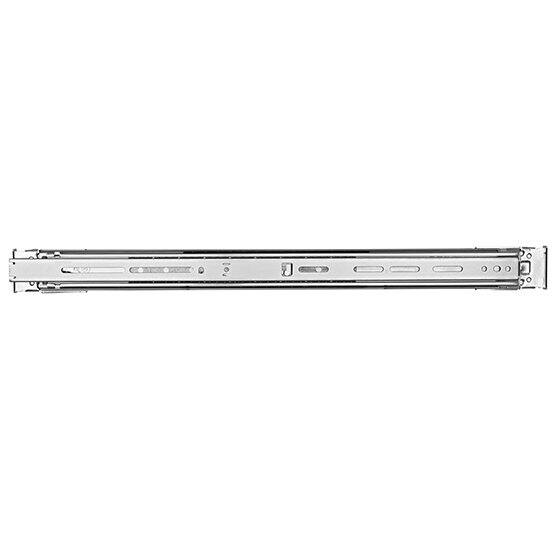 Left. SilverStone - High Quality Ball Bearing Sliding Rail Kit for Rackmount Chassis, SST-RMS09-20 - silver.