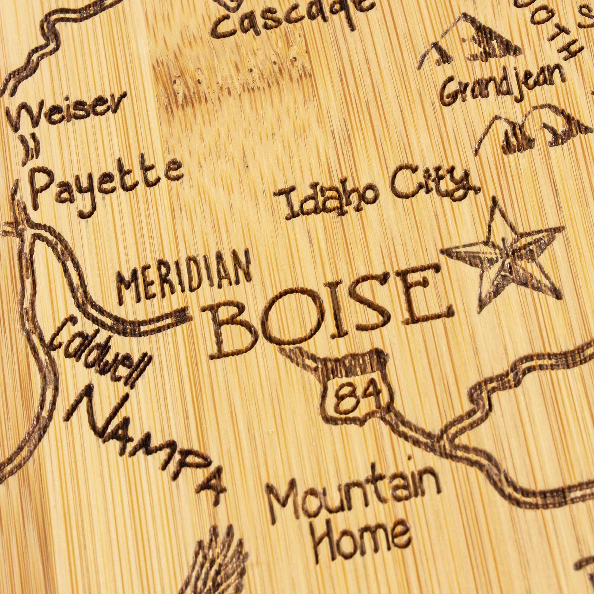 MA S cascaao 0OTH Weiser Grandjean atle Payette Idaho City, MERIDIAN Caldwell BOISE 84 NAMPA Mountain Home