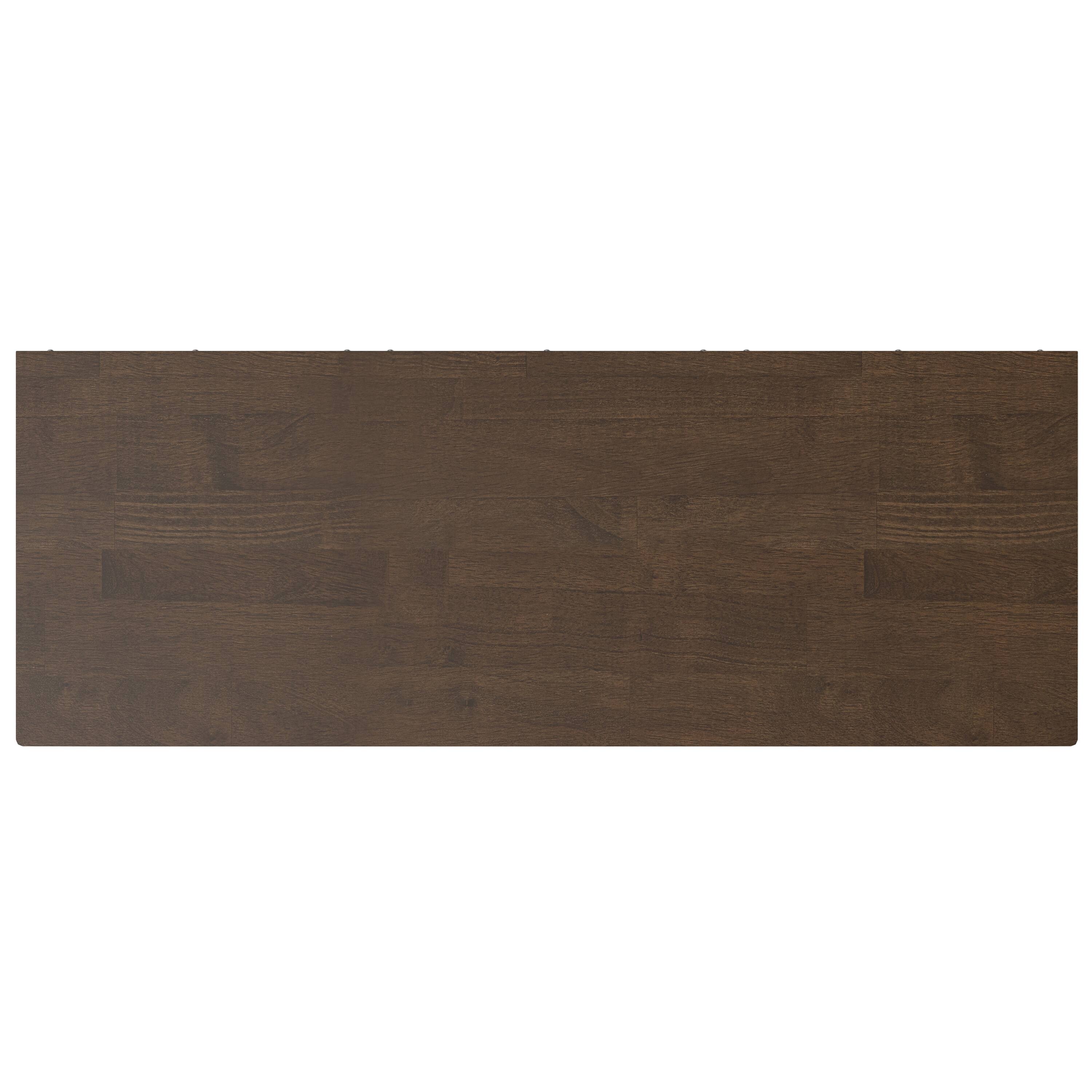 Alt View 1. Simpli Home - Harper SOLID HARDWOOD 43 inch x 42 inch Mid Century Modern Low 6 Cube Storage with Drawers in Walnut Brown - Walnut Brown.