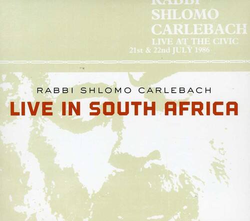 Shlomo Carlebach - Live in South Africa   - COMPACT DISCS [CD]