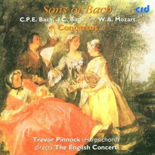 Sons of Bach  
C.P.E. Bach, J.C. Bach arr. W.A. Mozart  
Concertos  

Trevor Pinnock (Harpsichord) directs The English Concert