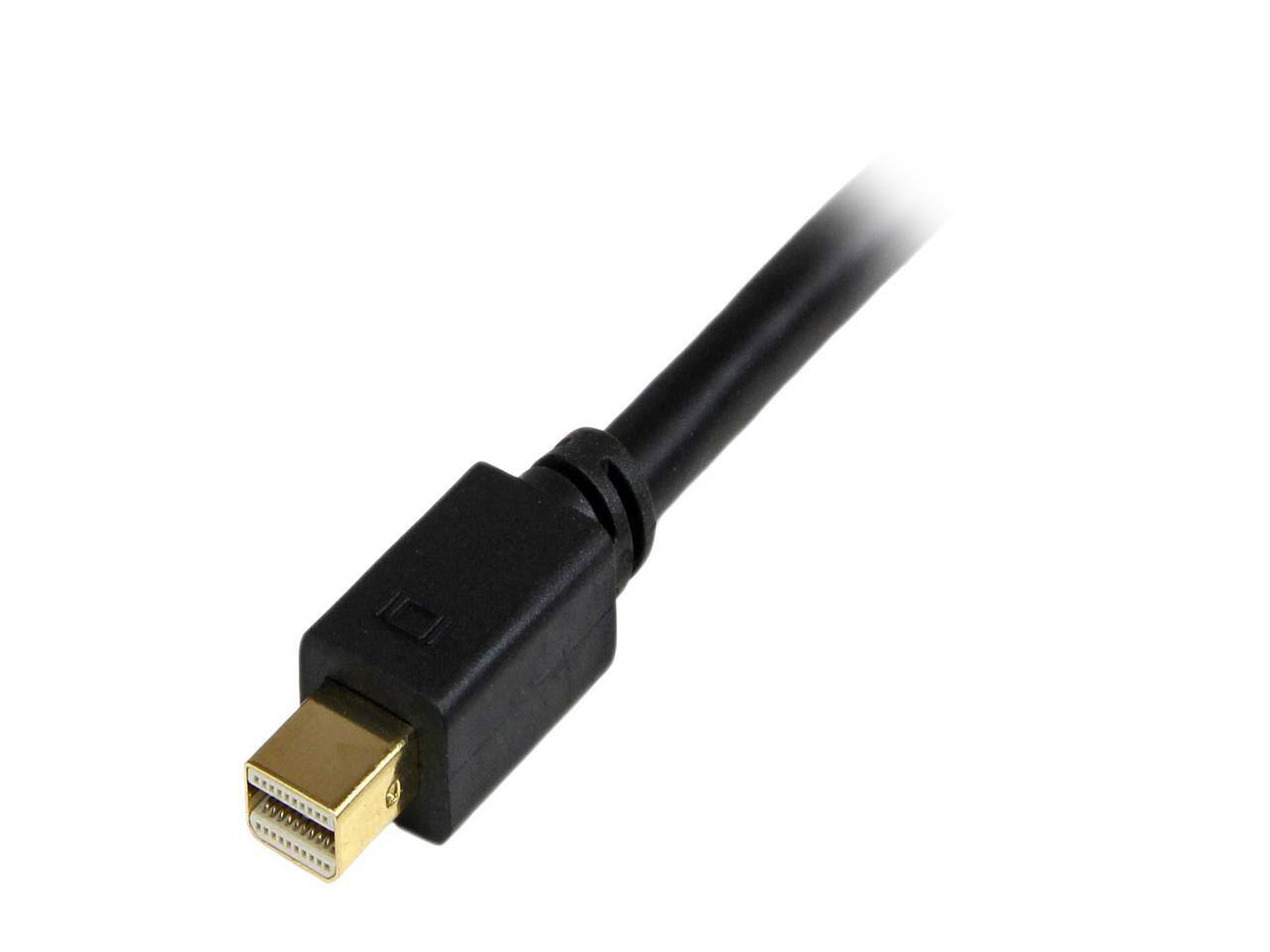 Alt View 3. StarTech.com - StarTech.com MDP2DVIMM3B 3ft Mini DP to DVI Adapter - 1920x1200 - 1 Pack.