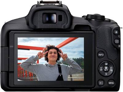 Canon EOS R50 4K Video Mirrorless Camera with RF S18 45mm f/4.5 Canon EOS R50 4K Video Mirrorless Camera with RF S18 45mm f/4.5