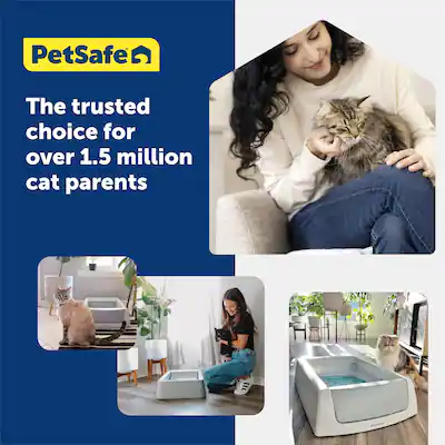 ScoopFree Crystal Smart Self-Cleaning Litter Box PetSafe ScoopFree Crystal Smart Self-Cleaning Litter Box PetSafe