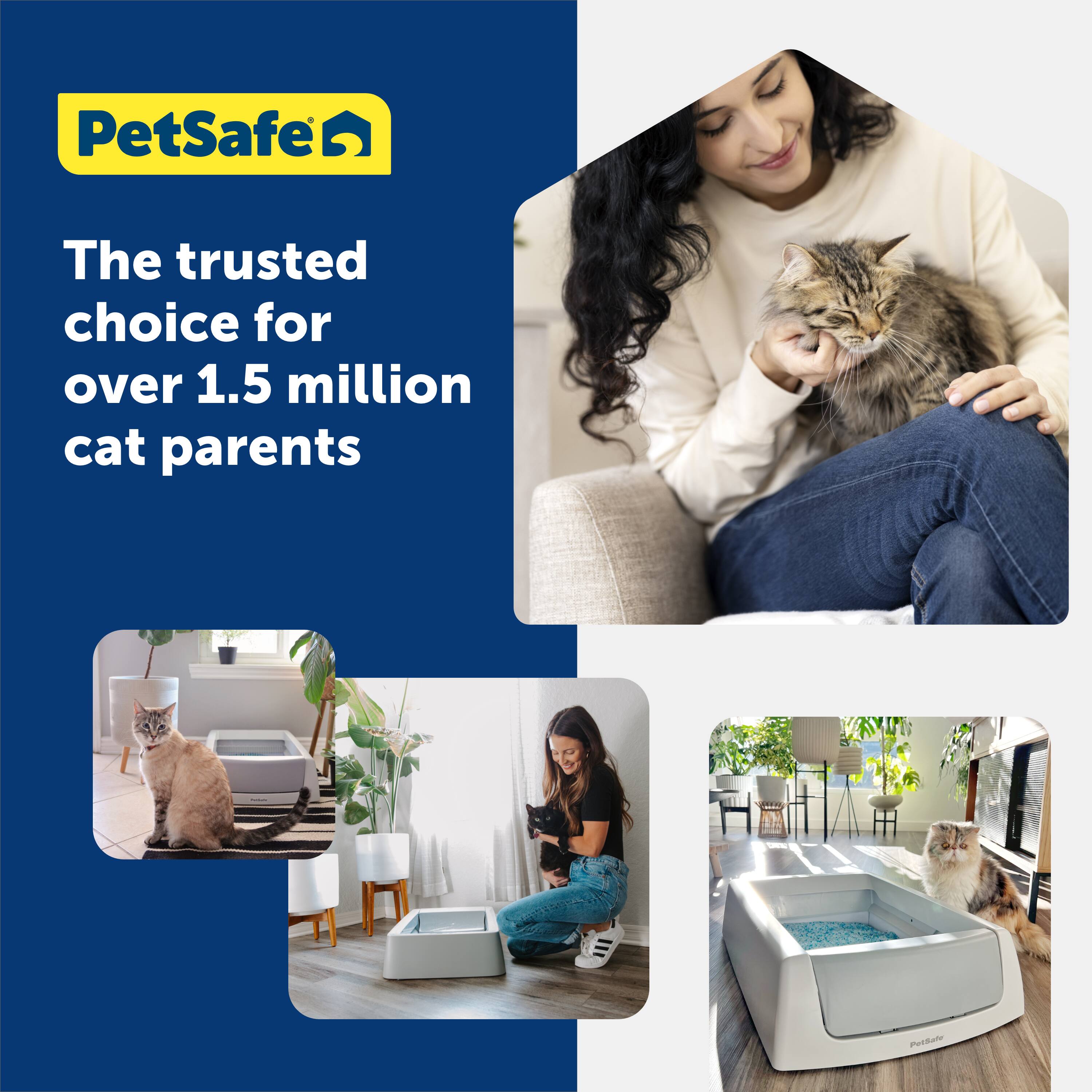 PetSafe is the trusted choice for over 1.5 million cat parents.