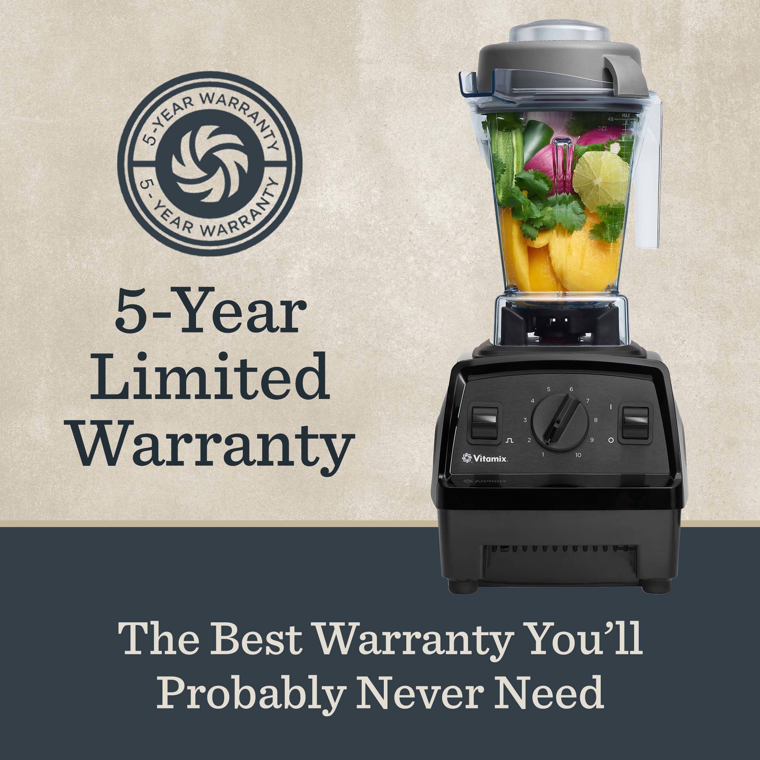 5-Year Limited Warranty

The Best Warranty You'll Probably Never Need