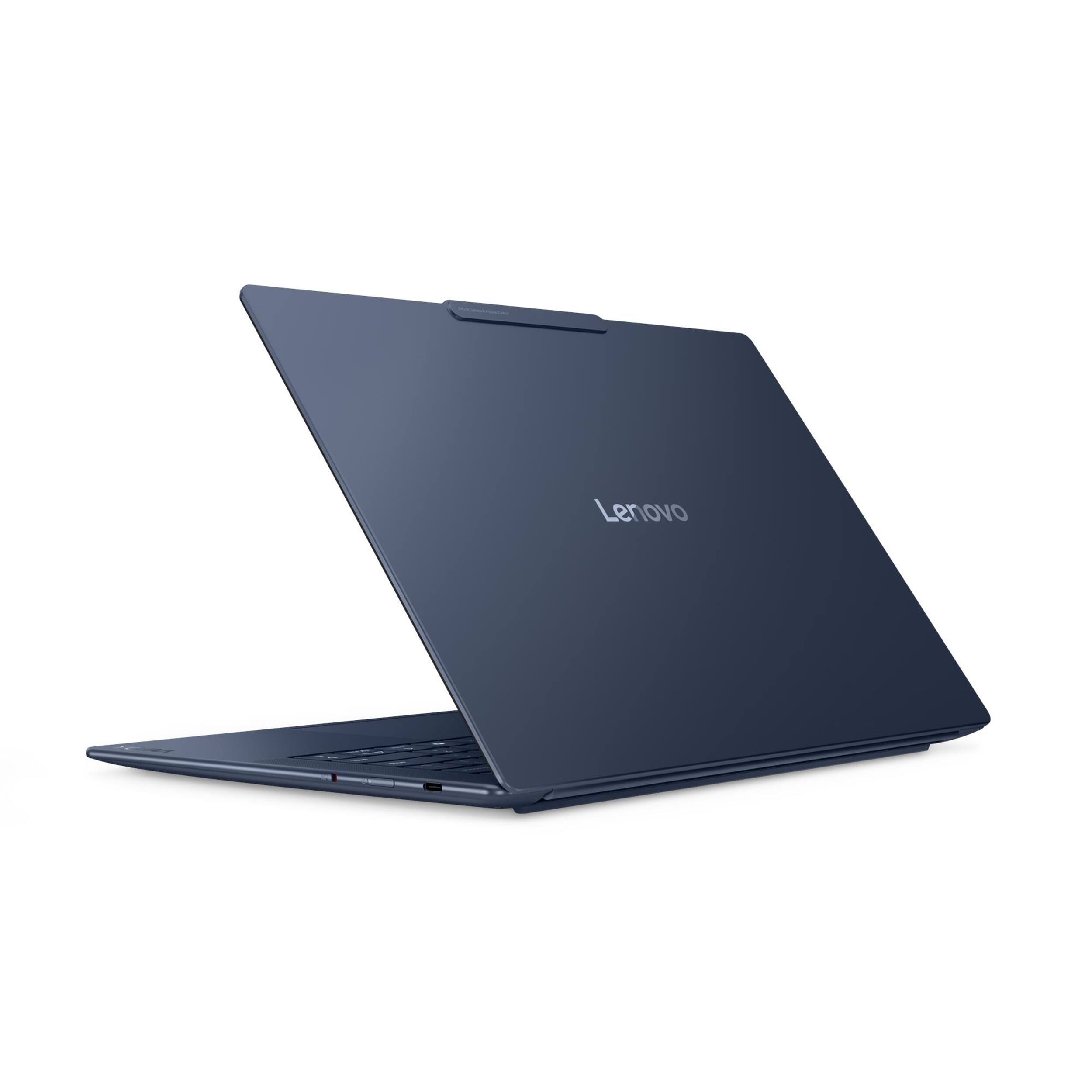Alt View 10. Lenovo - Lenovo Yoga Slim 7x 14.5" 3K Touch Laptop,Snapdragon X Elite,16GB RAM,1TB+1TB Dock Set,Backlit Keyboard,Win 11 Pro,Blue - Blue.