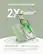 Doubly Fast in a Snap
2X Faster*
Wireless PowerIQ | 15W Wireless Charging
*15W wireless fast charging is exclusive to iPhone models. Data based on internal testing, charging an iPhone 14 Pro from 0 to 25% compared with a 7.5W wireless charger.