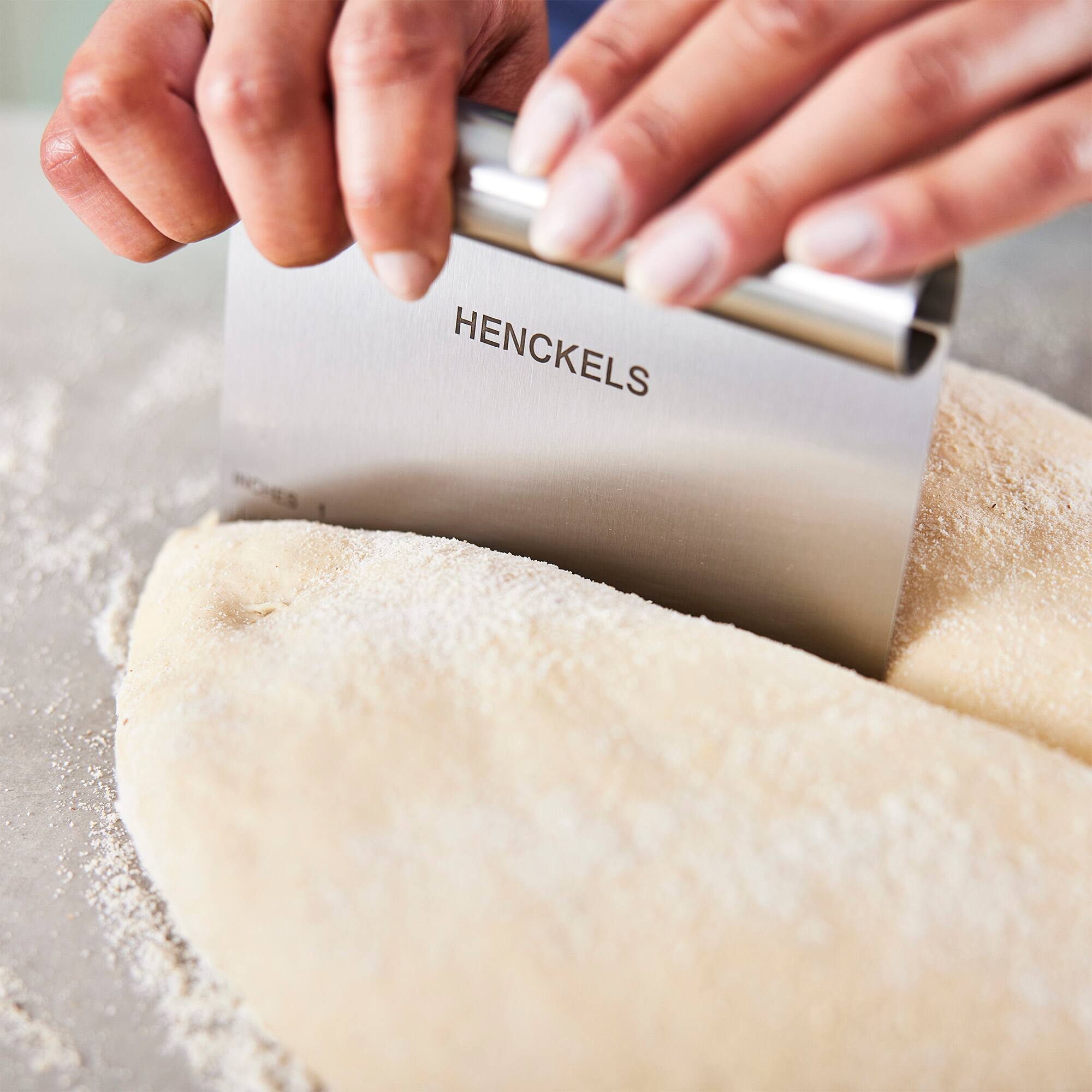 Alt View 3. Henckels - Henckels BBQ 2-pc Pizza Prep and Cut Set - Stainless Steel.