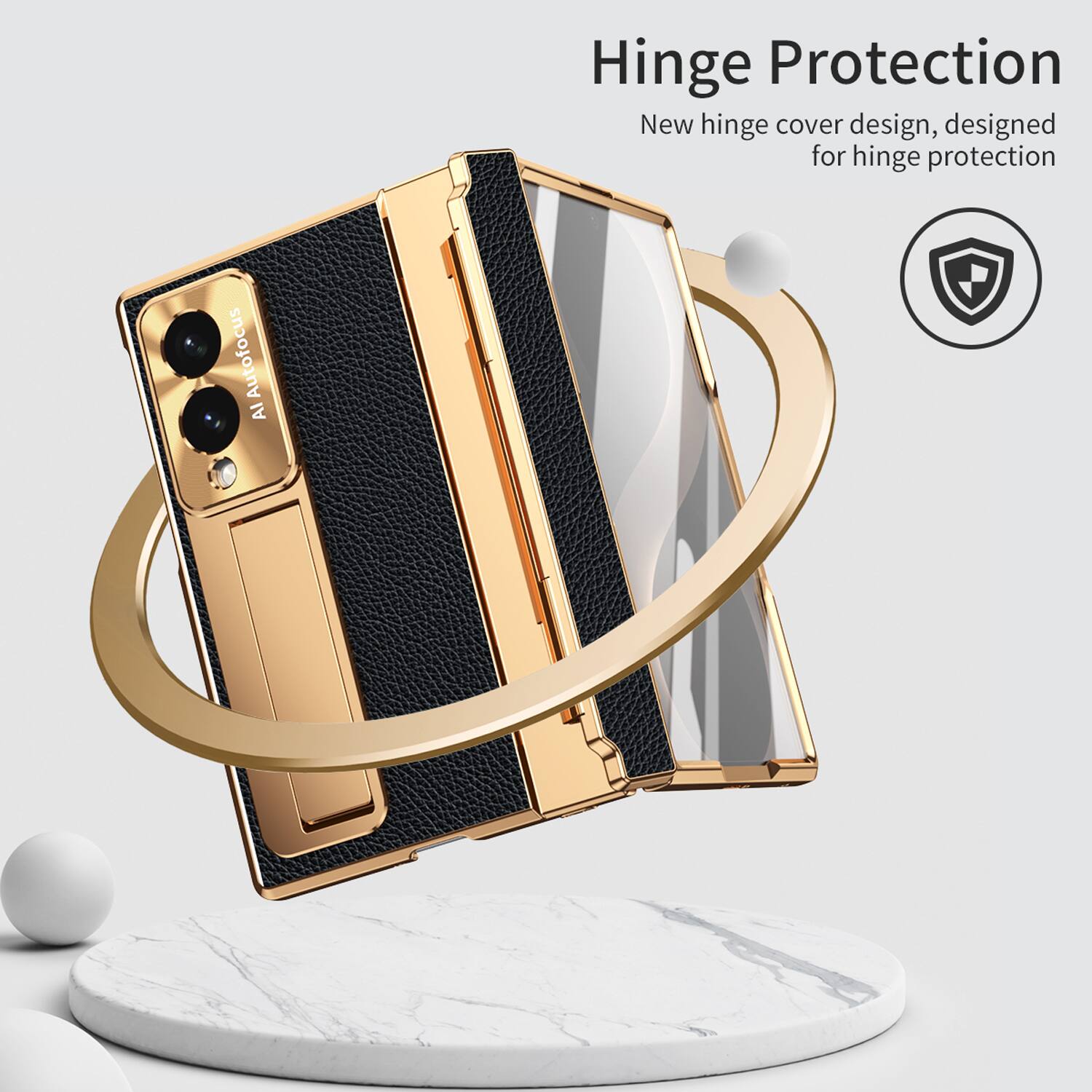 Hinge Protection  
New hinge cover design, designed for hinge protection  

AI Autofocus