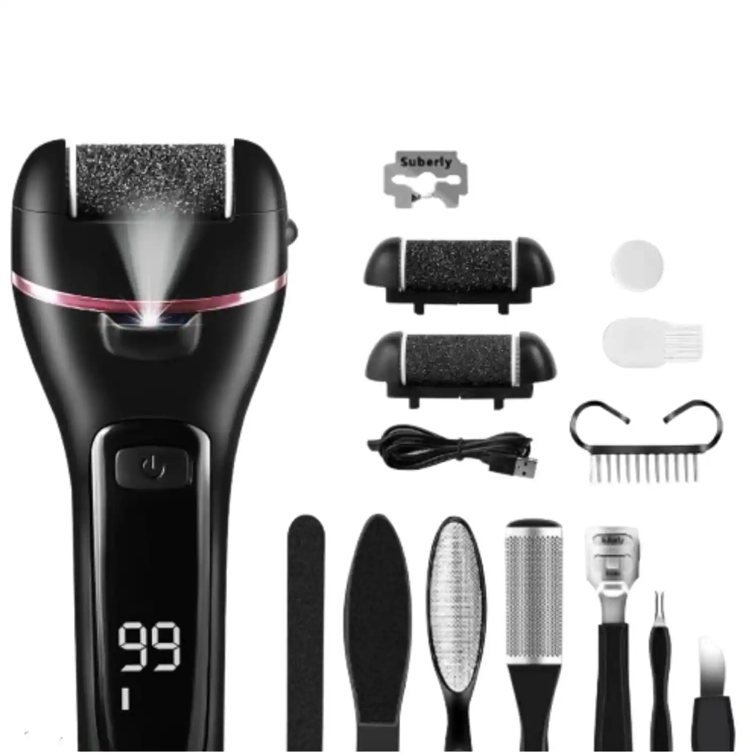 Front. Stock Preferred - Electric Callus Remover for Feet.