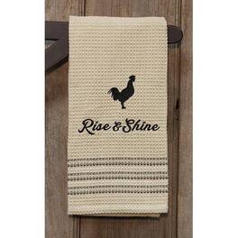 BreeBe - Rise & Shine Dish Towel 20x28 - Tan