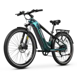 CYCROWN - Urban X Commuter Ebike(1000W Motor , 20MPH Top Speed , 90Miles Range , 48V 20Ah Battery) - Alpine Green