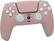 Left. Custom Controllerzz - Custom Wireless Controller for PS5 - Baby Pink & White Inserts.