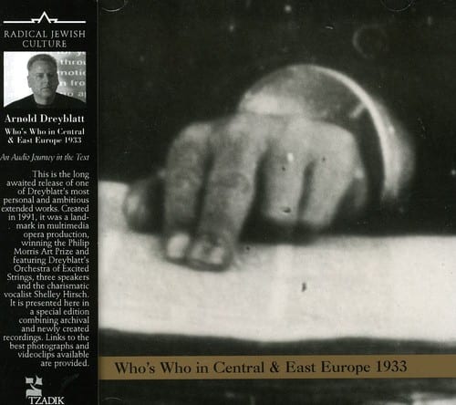 Arnold Dreyblatt - Who's Who in Central Europe 1933   - COMPACT DISCS [CD] price history on PriceWatchPro
