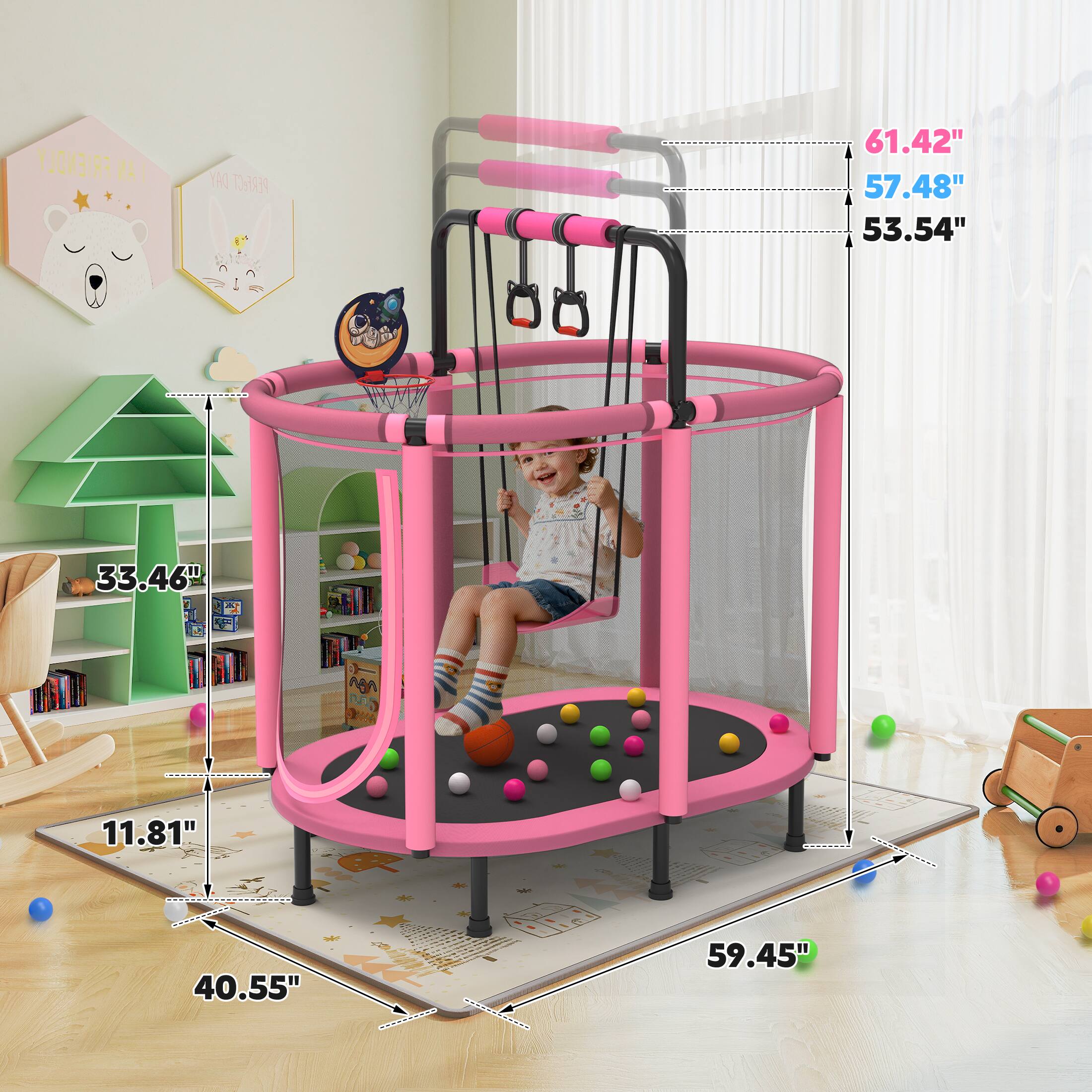 YJOBI9R IL I YH PERFUCT  
61.42"  
57.48"  
53.54"  
33.46"  
11.81"  
40.55"  
59.45"