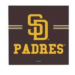 Evergreen Enterprises - San Diego Padres 12" x 12" Wood Wall Sign - Multicolor