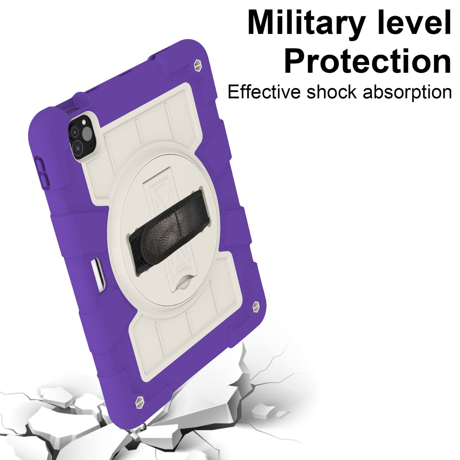 Military level Protection  
Effective shock absorption