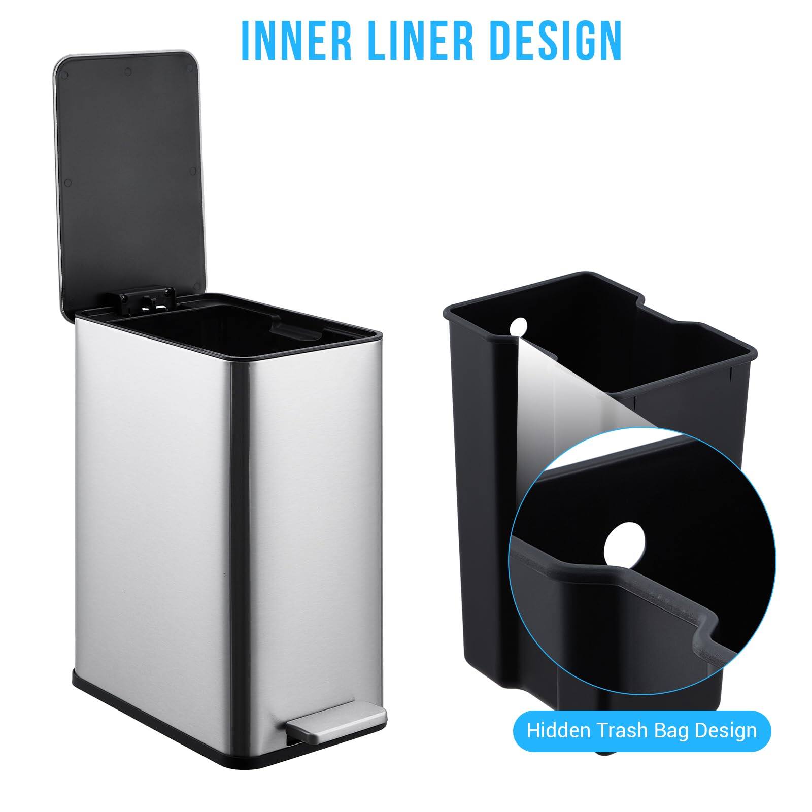 INNER LINER DESIGN

Hidden Trash Bag Design