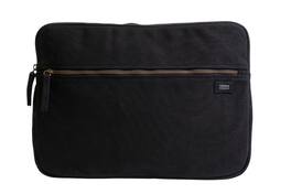 Terra Thread - Organic Cotton Laptop Sleeve 15 inches - Black