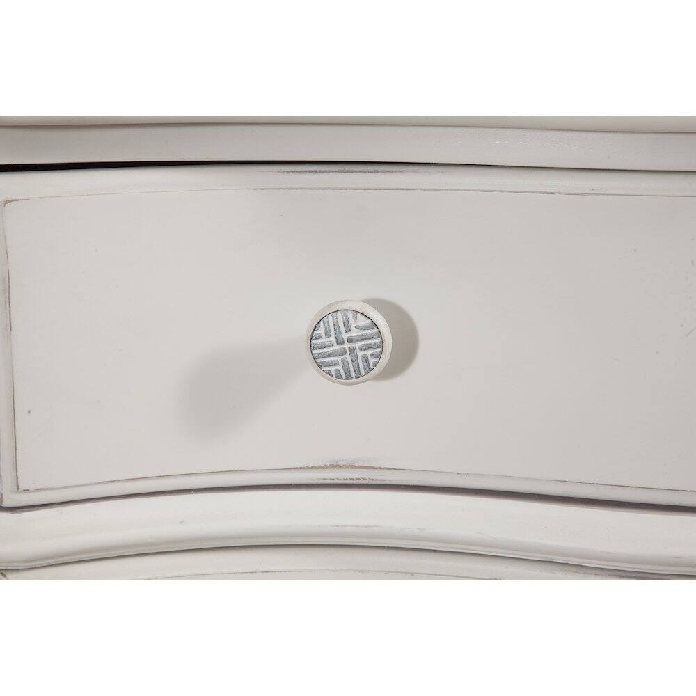 Alt View 1. American Woodcrafters - Rodanthe Bachelor Chest - Dove White - White.