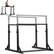 Front. VEVOR - Dip Bar,800lbs Capacity,Heave Duty Dip Stand Station,Fitness Workout Dip Bar Station Stabilizer Parallette Push Up Stand - Black.