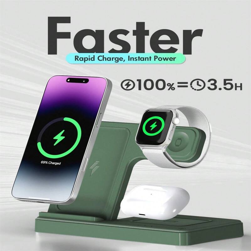 Faster  
Rapid Charge, Instant Power  
100% = 3.5H  
69% Charged