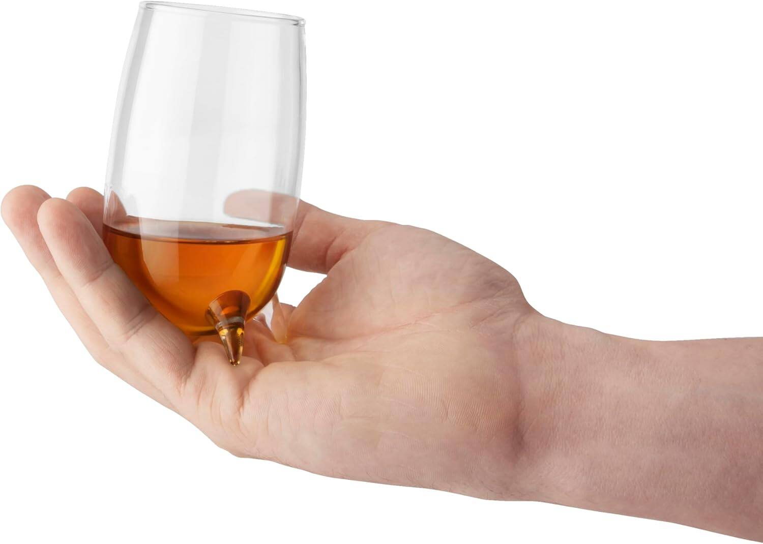 Alt View 2. Final Touch - Relax Liqueur Glasses, Set of 4 - Clear.