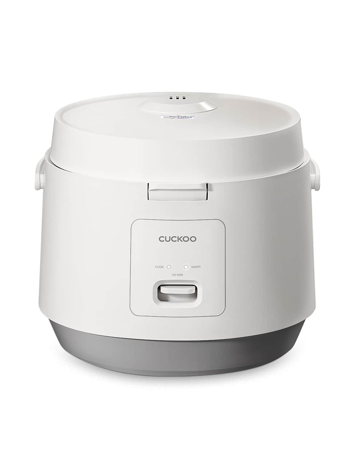 CUCKOO ELECTRONICS - Cuckoo Rice Cooker 20 Cups Cooked Warmer with Nonstick Pot Easy Switch Start (CR-1095) - White