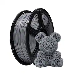 Flashforge - PLA Pro 3D Printer Filament-1.75mm-1kg (2.2 lbs) Spool - Silver