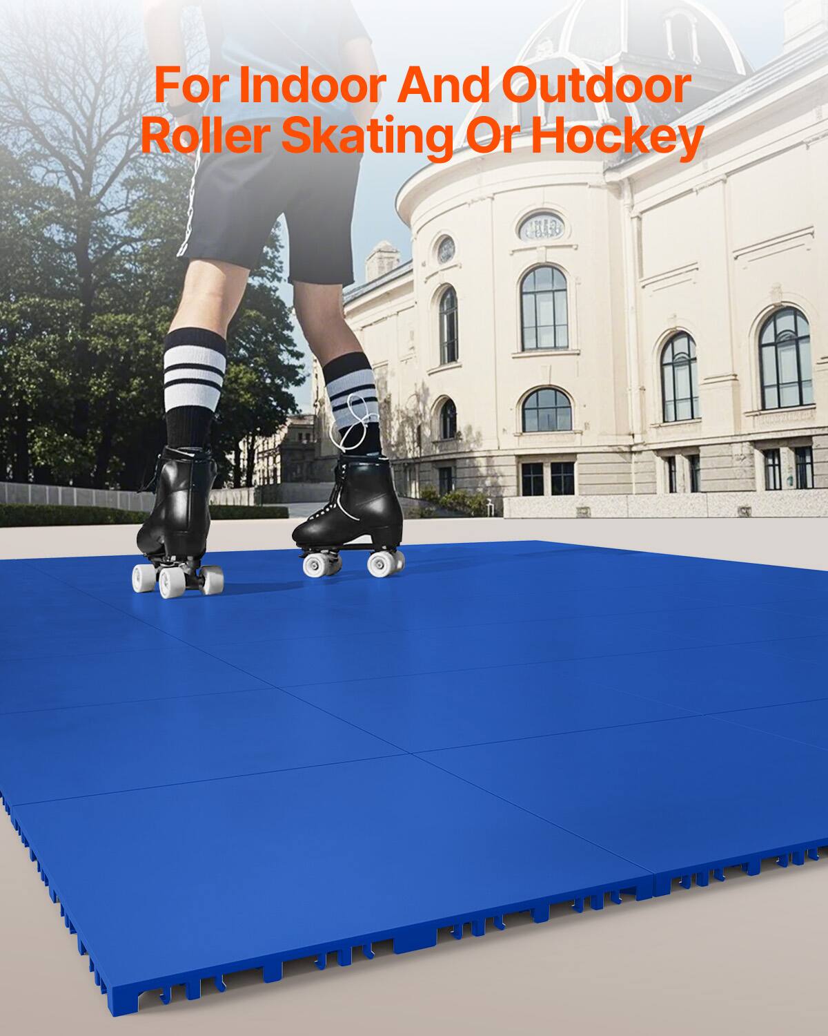 For Indoor And Outdoor Roller Skating Or Hockey