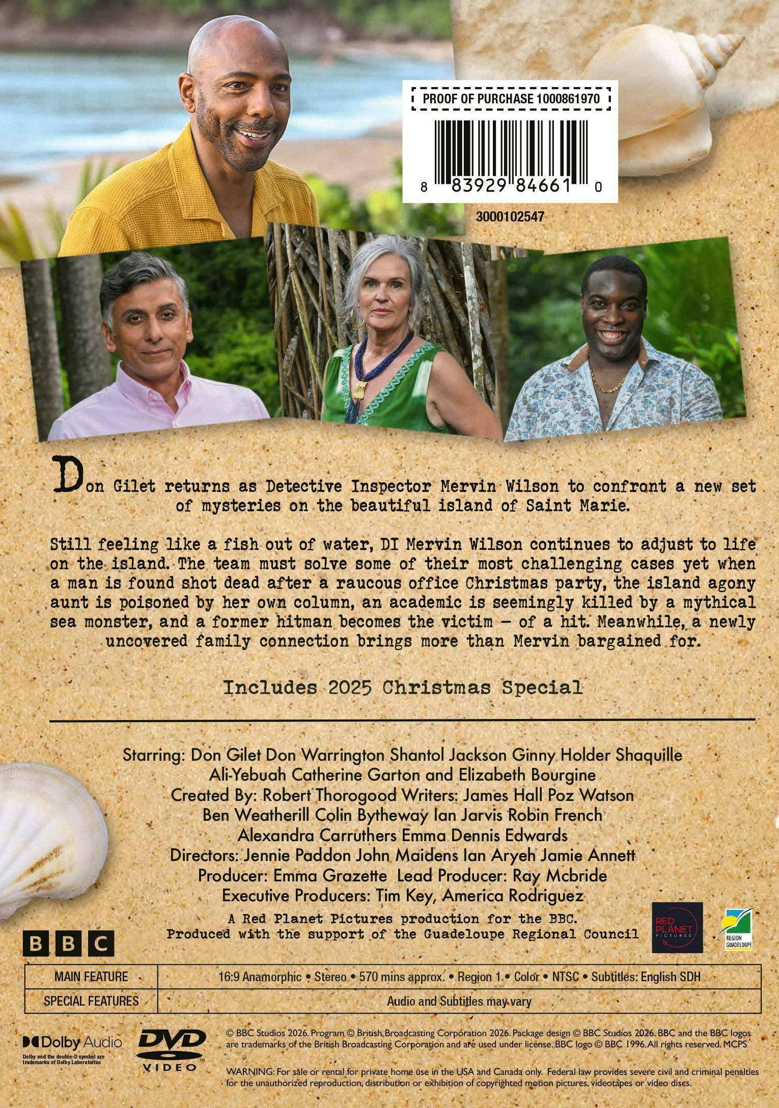 Back. Death in Paradise: Season Fifteen   - DVD.