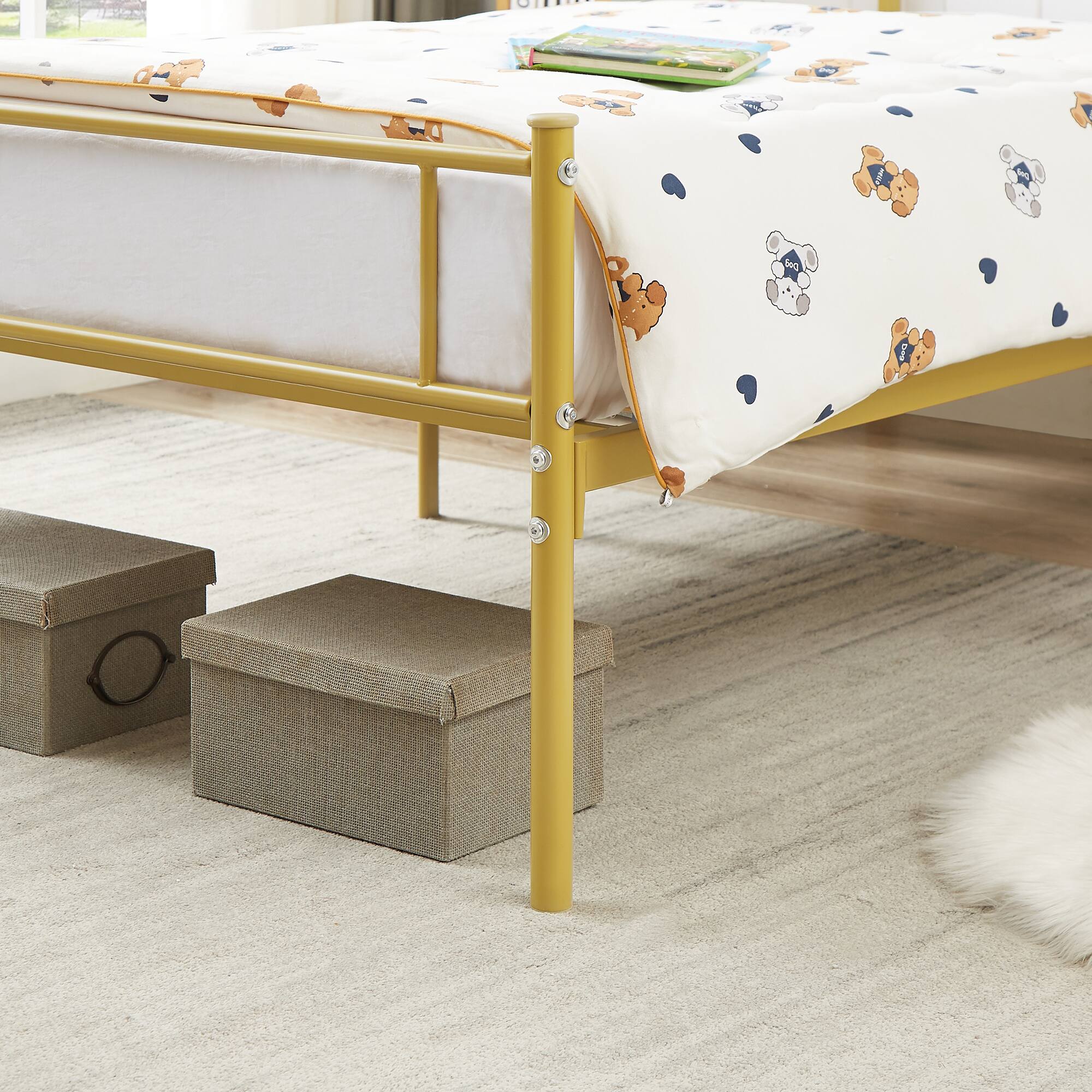 Alt View 4. Vecelo - 6Pcs Commercial Stackable Stools - 265 lb Weight Capacity, Multi-Color Lightweight Stools for Classroom/Office - Green.