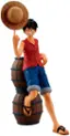Angle. Bandai - Monkey D. Luffy - Road to King of the Pirates - One Piece - Masterlise Ichibansho 7.9" Figure.