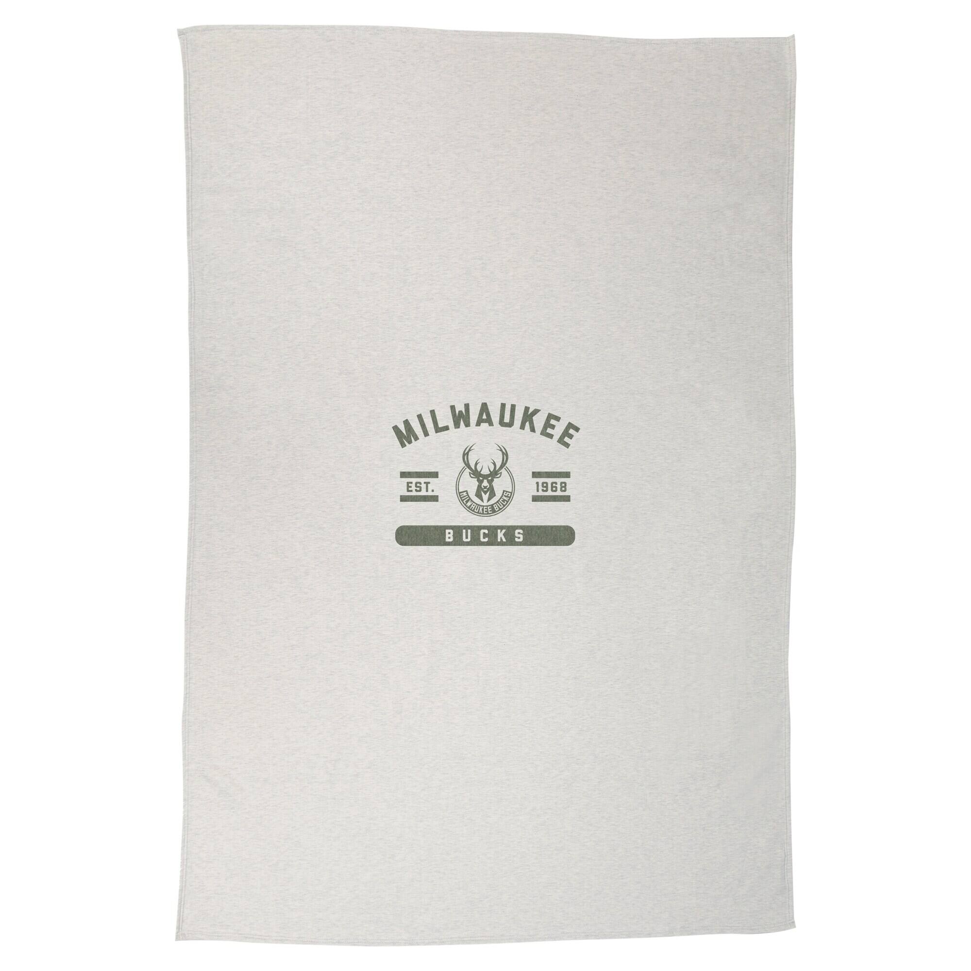 "Logo Brands - Milwaukee Bucks 54"" x 84"" Sweatshirt Blanket - Multicolor" price history on PriceWatchPro