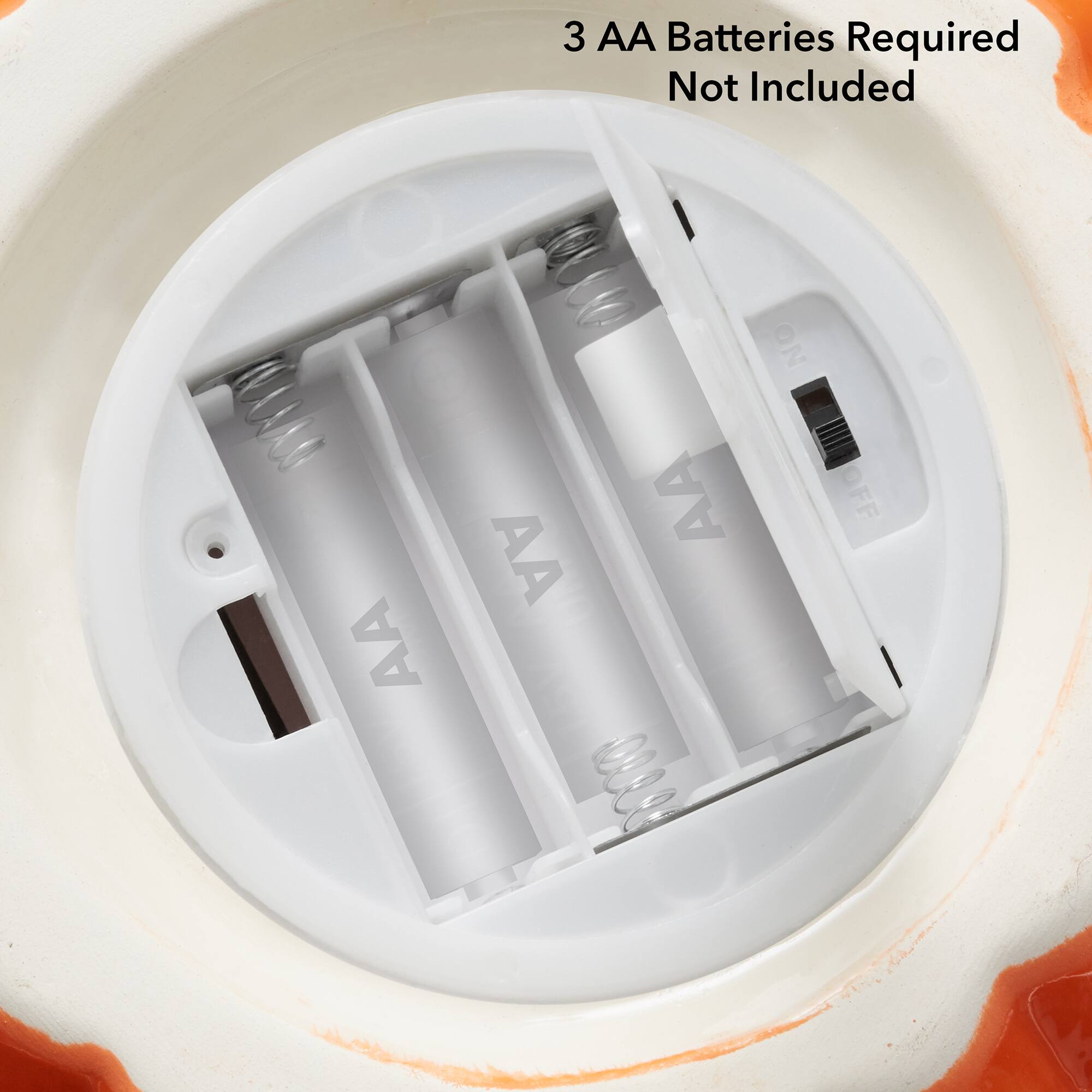 3 AA Batteries Required  
Not Included